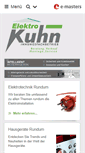 Mobile Screenshot of elektro-kuhn-ihringen.de
